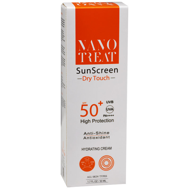 Nanotreat Sunscreen Dry Touch SPF (50+)Cream 50ml
