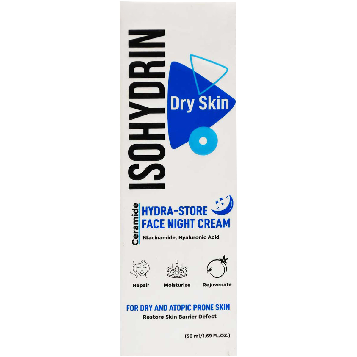 Isohydrin Hydra Store Face Night Cream For Dry Skin 50 ml