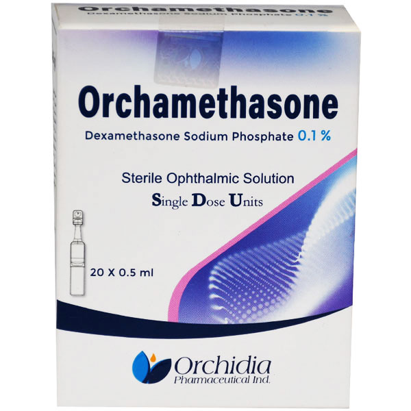 Orchamethasone 0.1%/0.5ml Eye Drop 20 Units