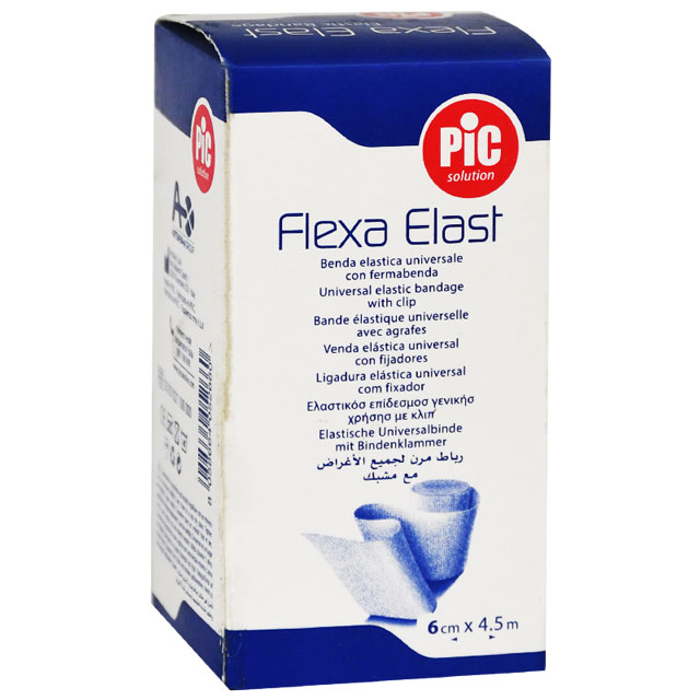 Elastic Bandage Flexa Elast 6Cmx4.5M Pic