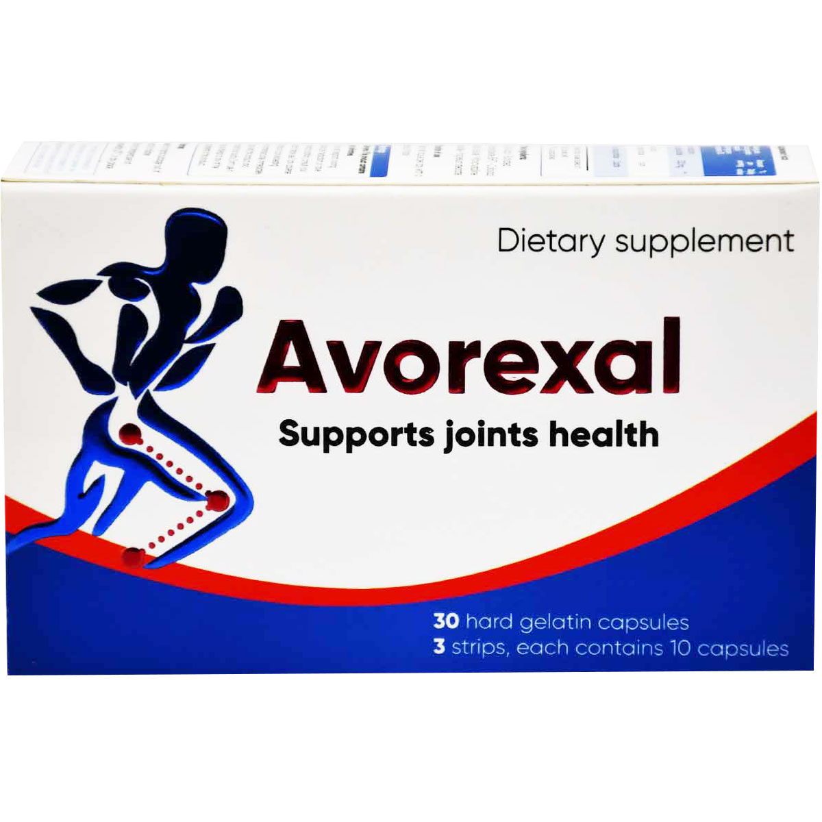 Avorexal 30 Hard Gelatin Capsules