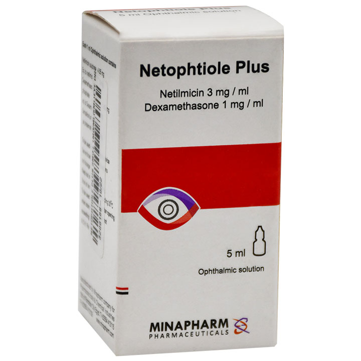 Netophtiole Plus 3mg+1mg/ml Eye Drop 5ml