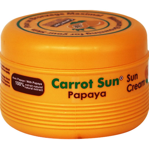 Carrot Sun Papaya Maximum Browning Cream for Skin 350 gm