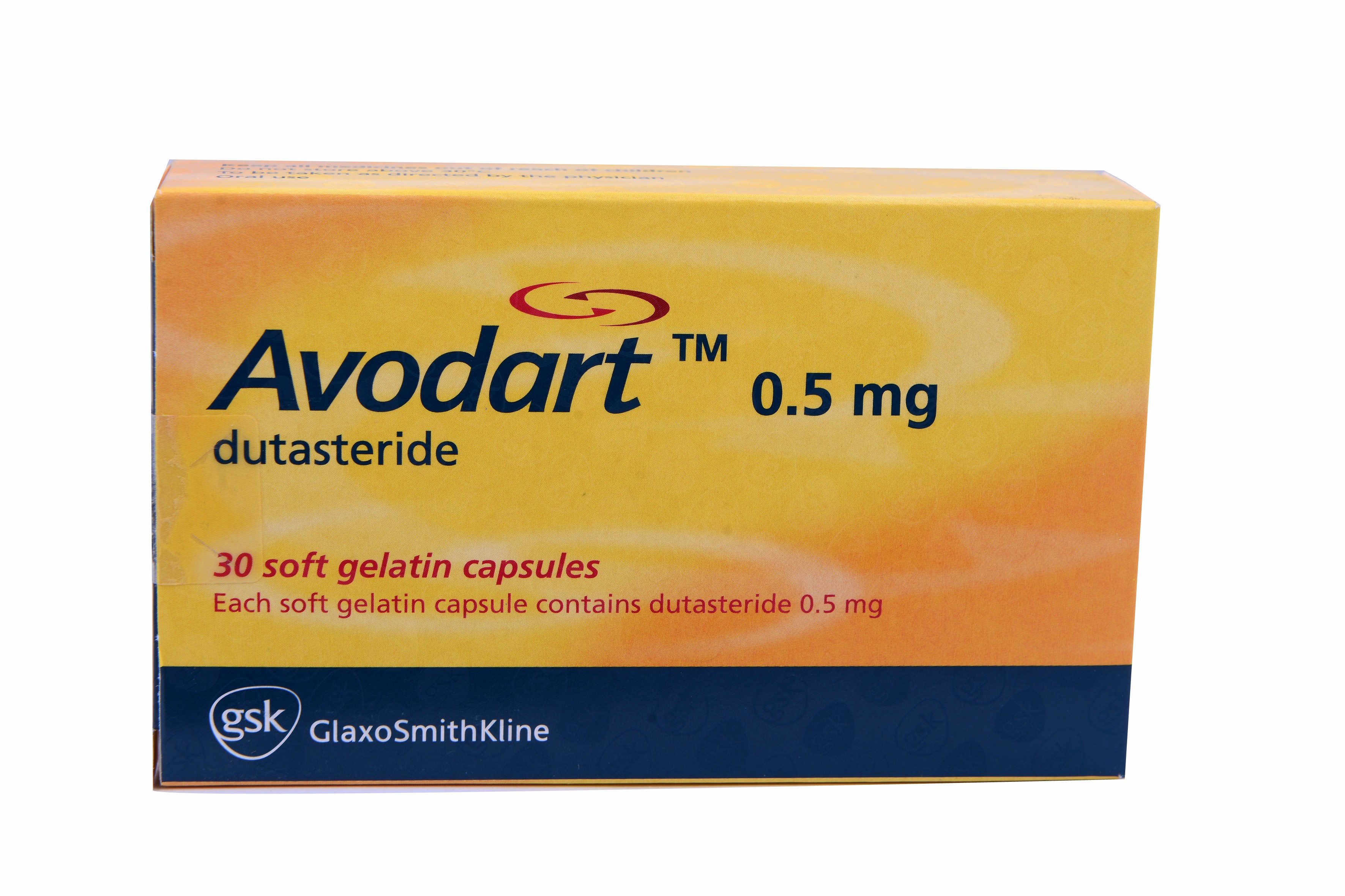 Avodart 0.5mg 30 Capsules