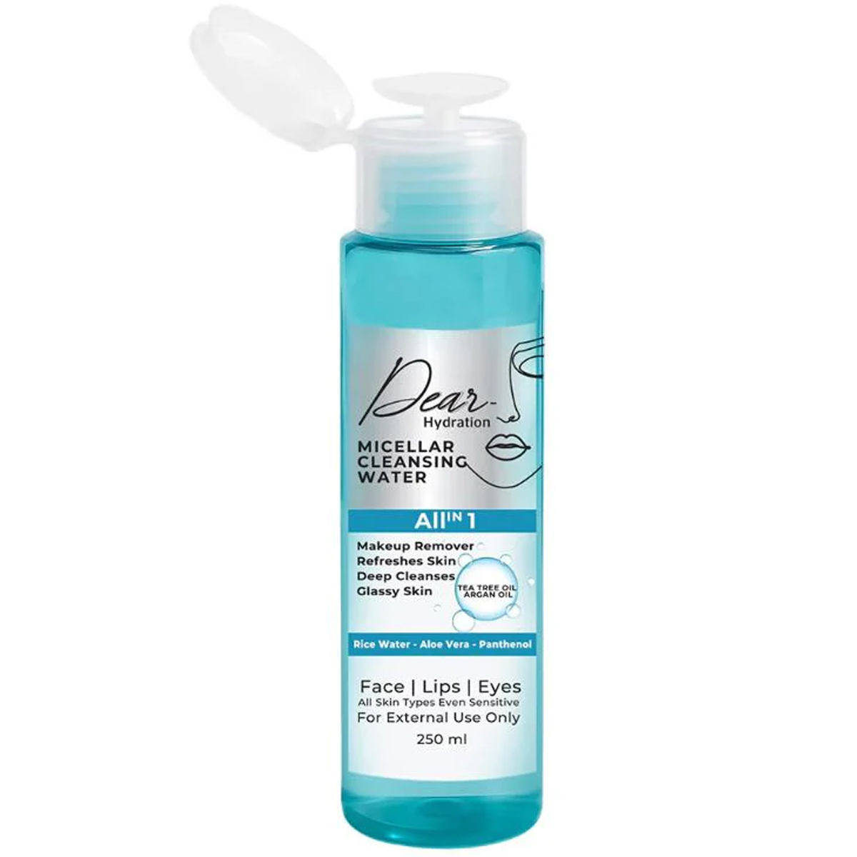 Dear Micellar Cleansing Water Makeup Remover 250 ml