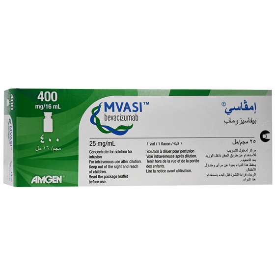 Mvasi 400mg/16ml 1 Vial (Refrigerated) image number 0
