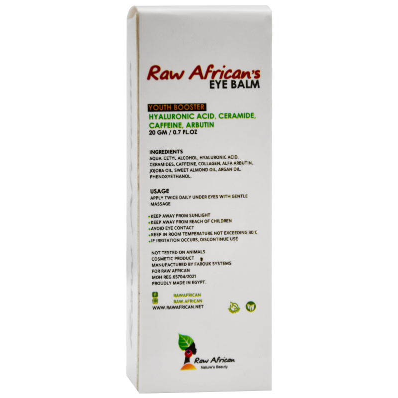 Raw African Youth Booster Eye Balm 20gm