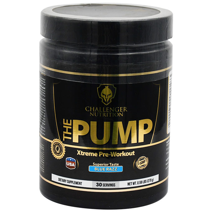Challenger Nutrition The Pump Blue Razz 270gm
