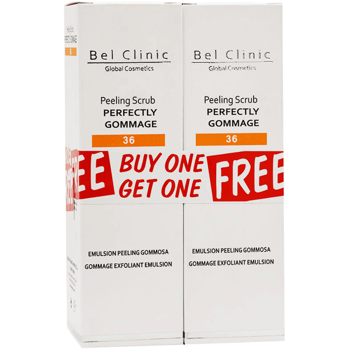 Belclinic Peeling Scrub Cream 2X200ml (Offer Pack)