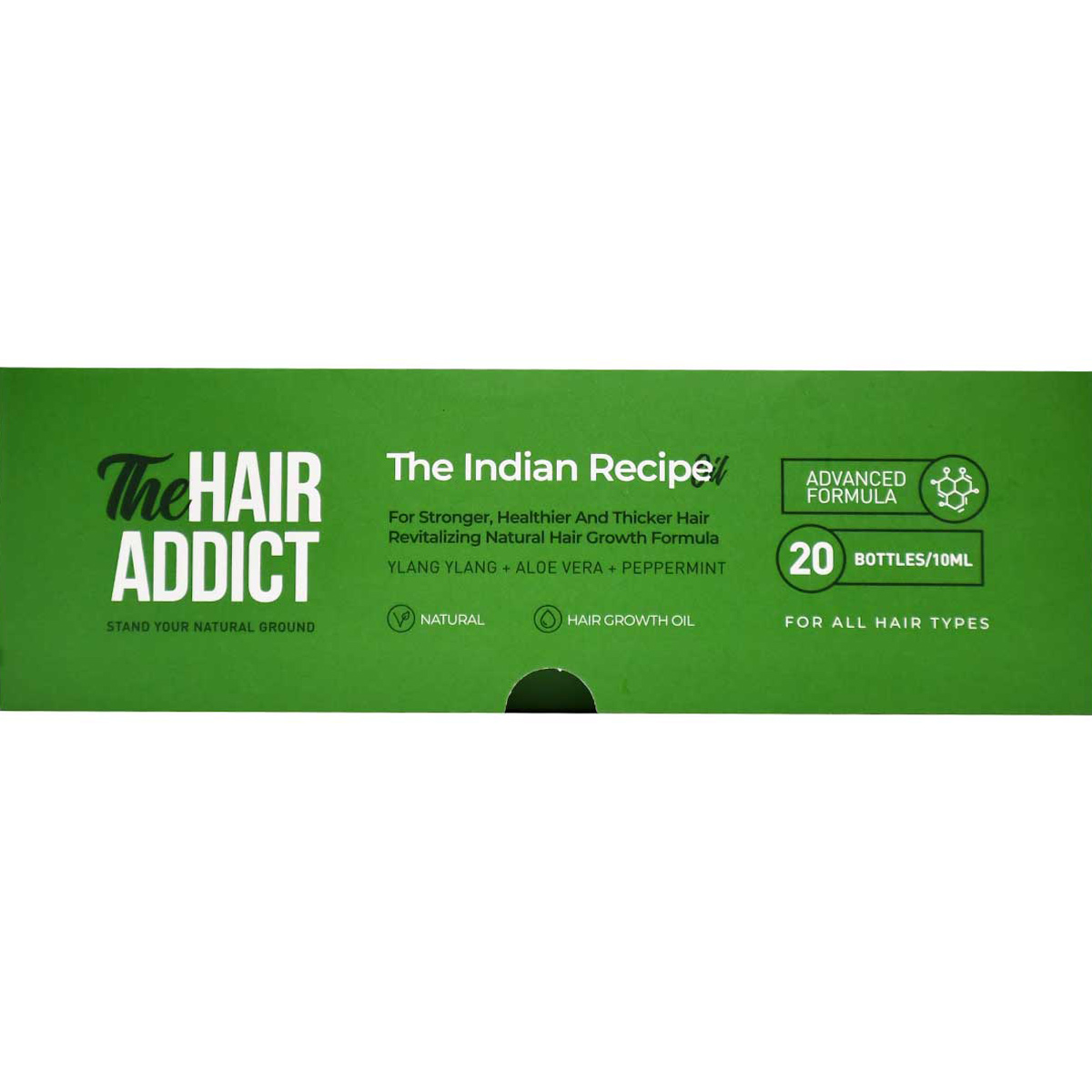 The Hair Addict True Indian Recipe Oil 20 &times; 10ml