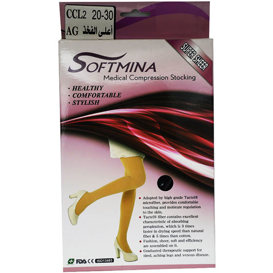 Softmina 6004 Upper Thigh CCL2 AG (Large) Black