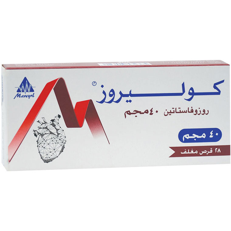 Cholerose 40mg 28 Film Coated Tablet