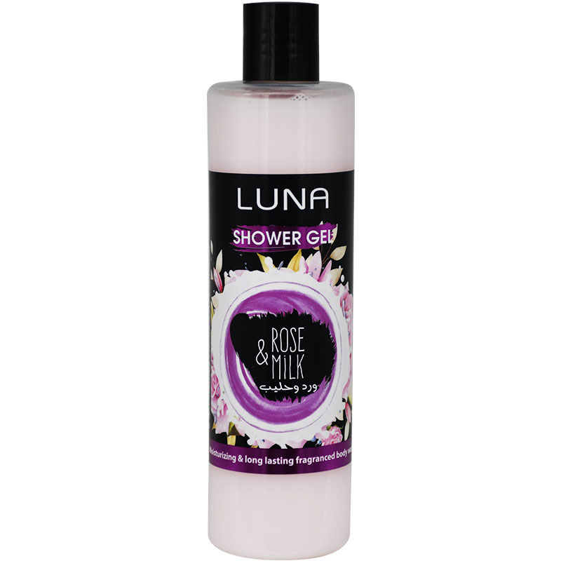 Luna Rose and Milk Shower Gel 500ml