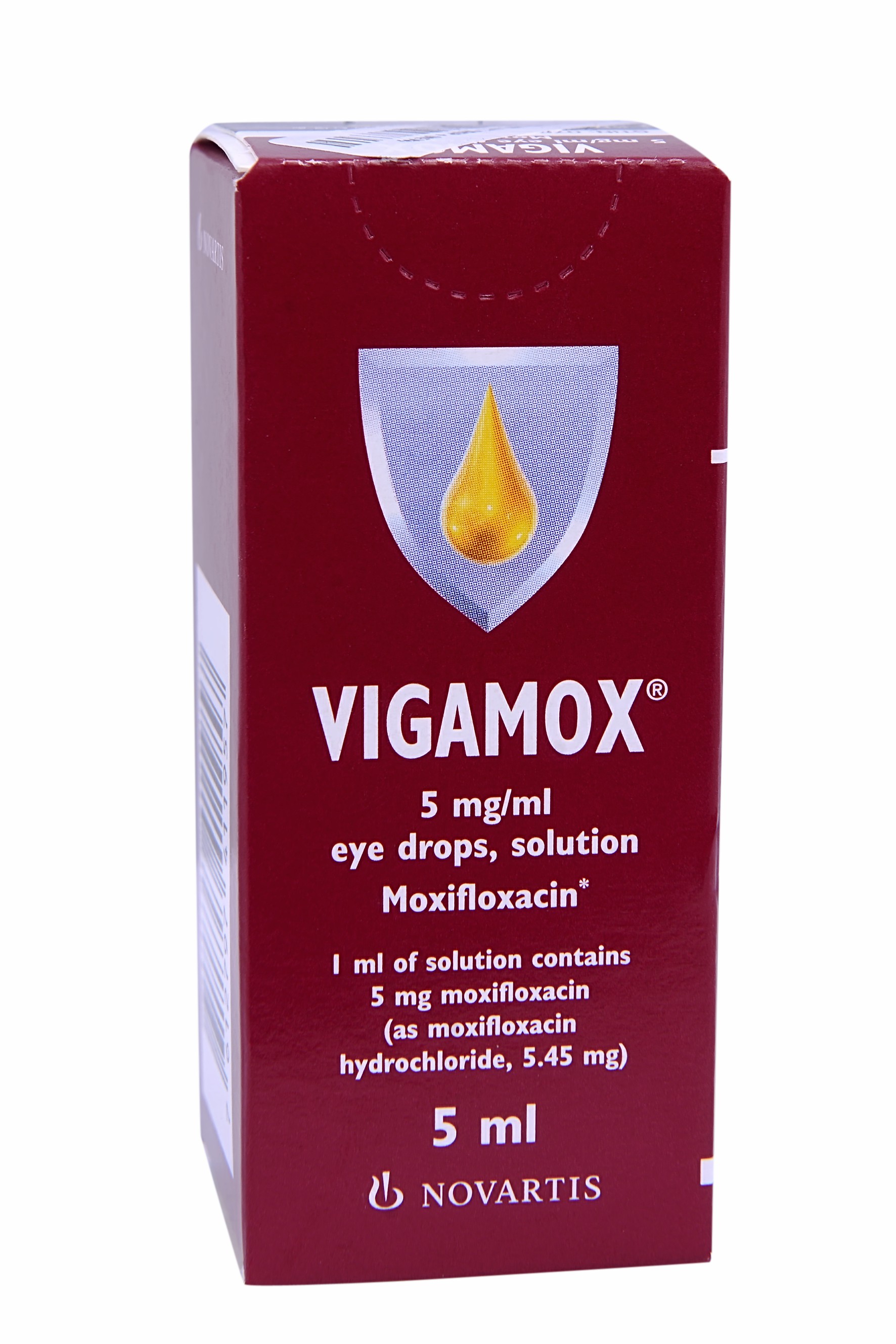 Vigamox 0.5% 5ml Eye Drop