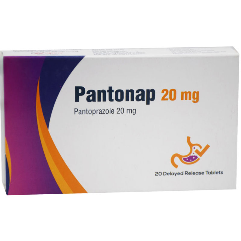 Pantonap 20mg 20 Delayed Release Tablet