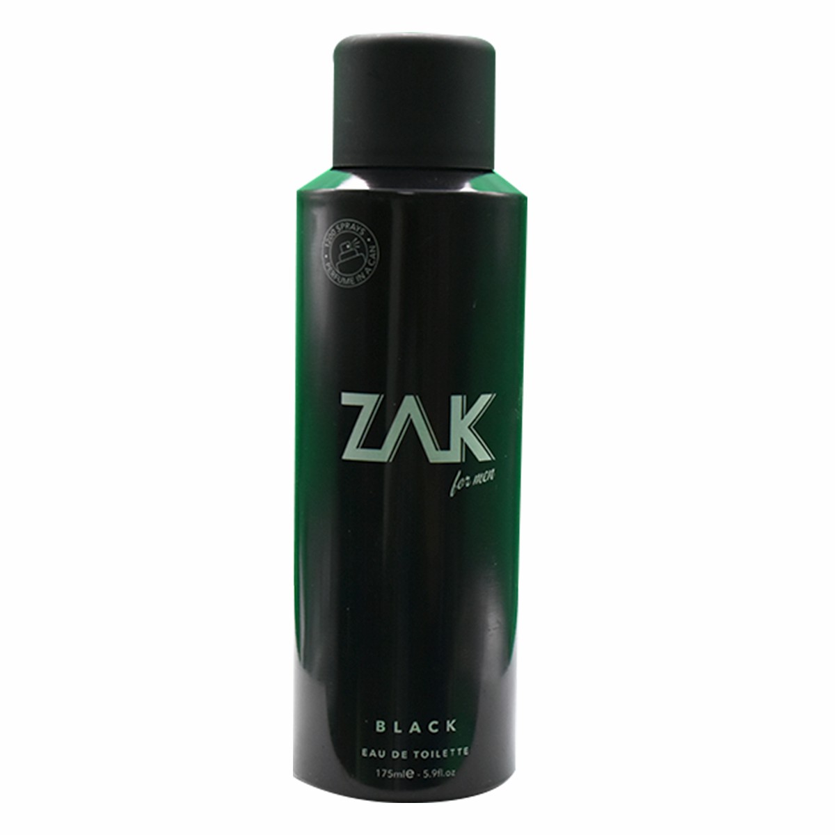 ZAK Black Perfume Spray for Men 175ml