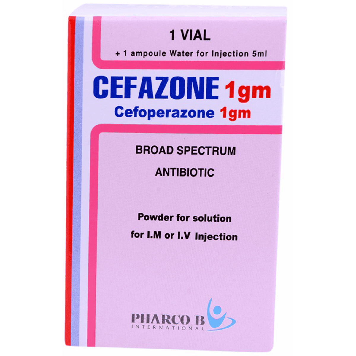 Cefazone 1gm. 1 Vial
