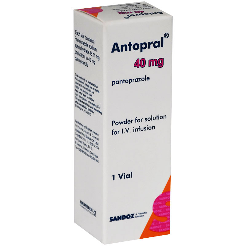 Antopral 40mg IV Infusion 1 Vial