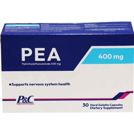PEA 400mg 30 Hard Gelatin Capsules