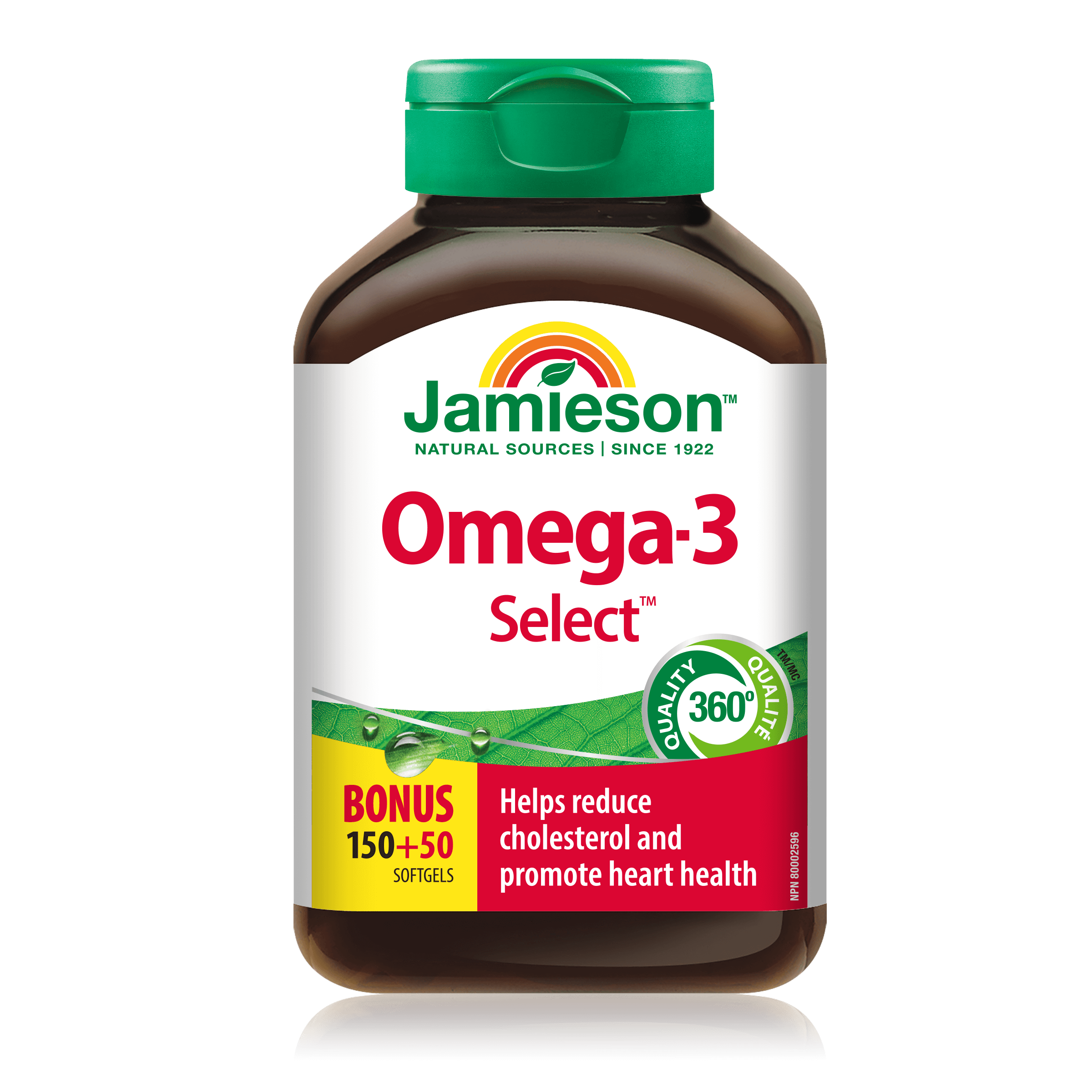 Jamieson Omega 3 Select 150+50 capsules