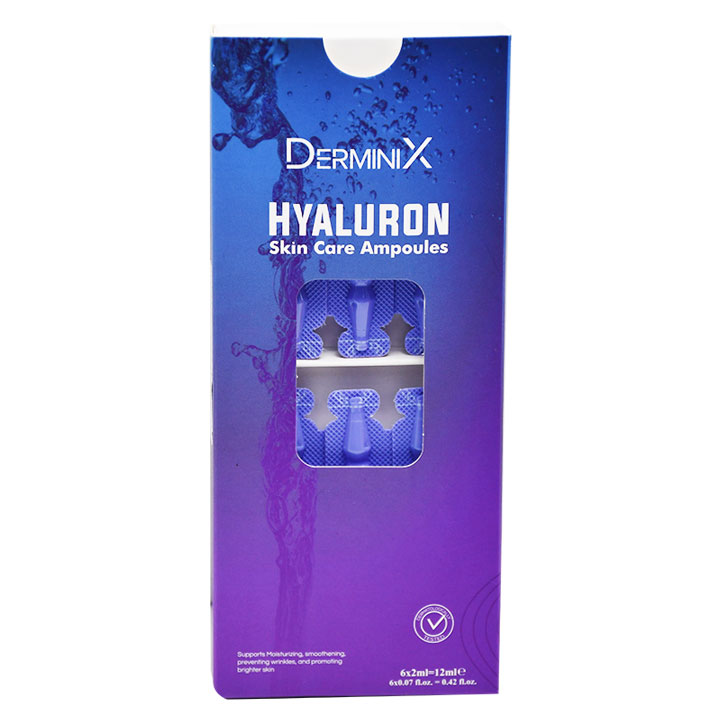 Derminix Hyaluron Skin Care Ampoules 6x2ml