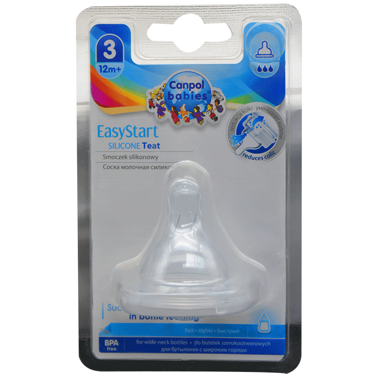 Canpol Silicon Nipple 3S 21/722