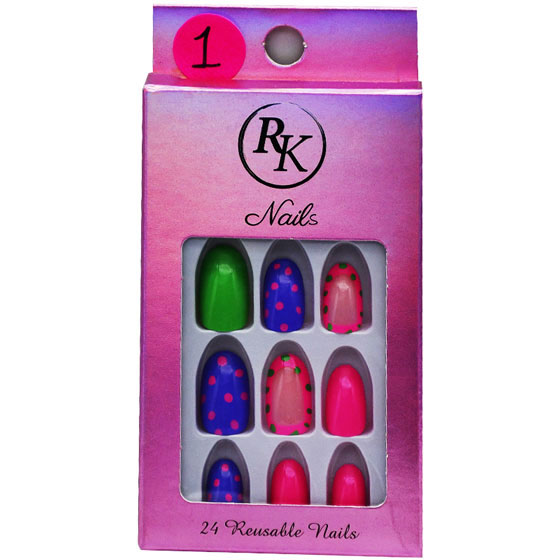 RK Reusable Nails 24 pieces/1
