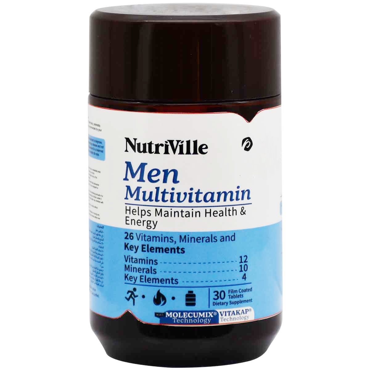 Nutriville Men Multivitamin 30 Film Coated Tablets