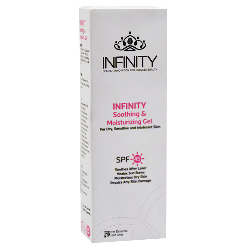 Infinity Soothing and Moisturizing Gel (Spf45) 120gm