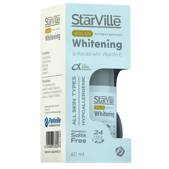 StarVille Whitening Anti Perspirant Roll On 60ml