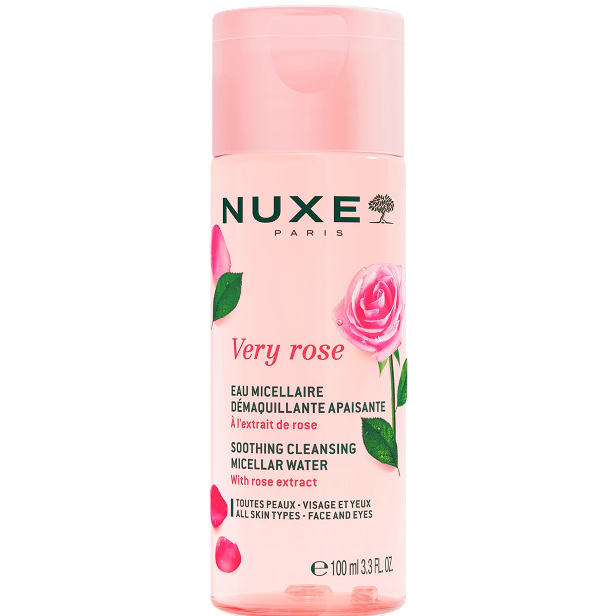 Nuxe Very Rose Soothing Cleansing Micellar Water 100ml