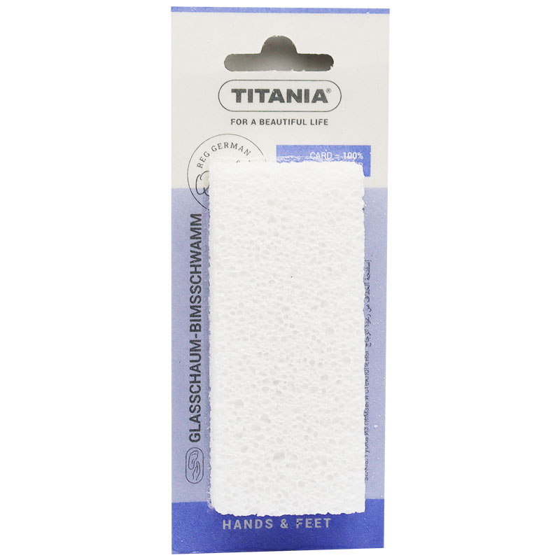 Titania Glass Foam Pumice Sponge/2036