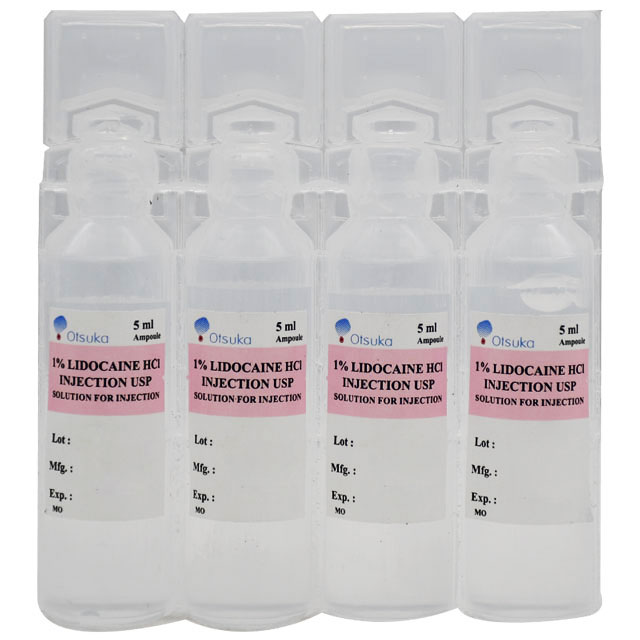 Lidocaine HCl 1% 5ml 1 Vial (Otsuka)