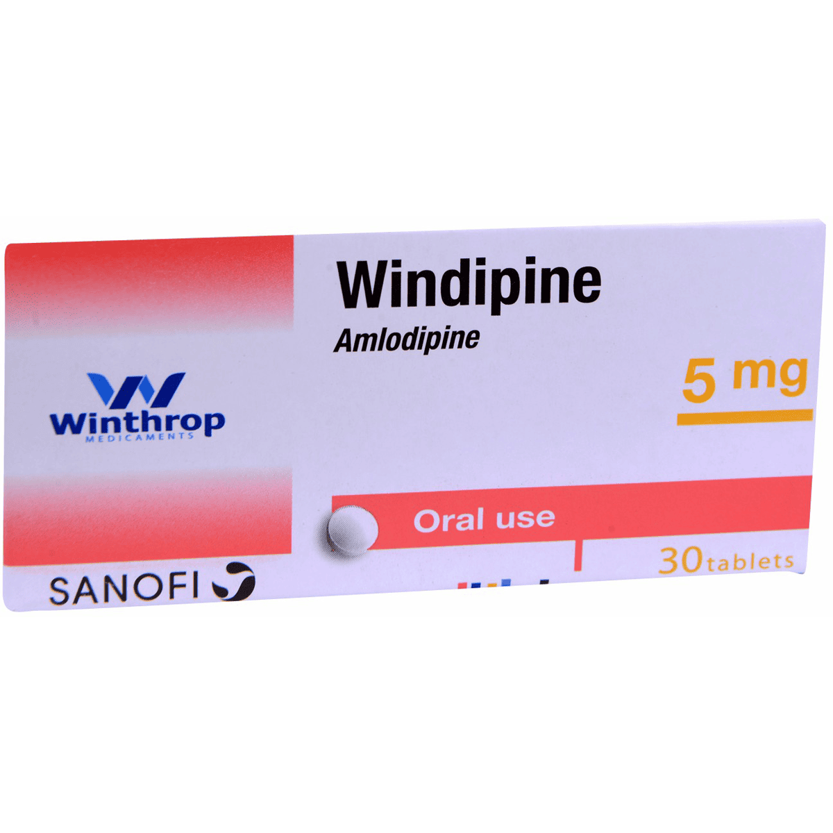 Windipine 5mg 30 Tablets