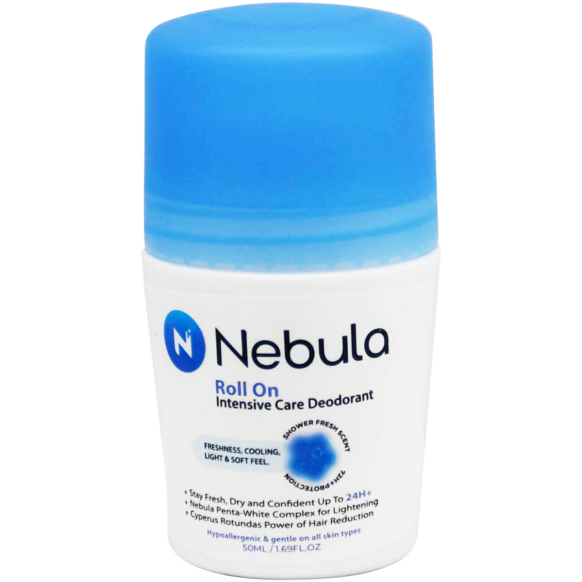 Nebula Shower Fresh Scent Deodorant Roll On For Women 50 ml