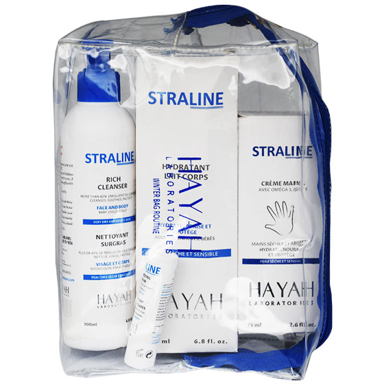 Straline ( Body Milk + Cleanser + Hand Cream + Lip balm ) (Offer Pack)