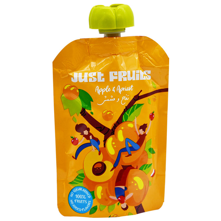 Just Fruits Apple and Apricot Puree 110gm