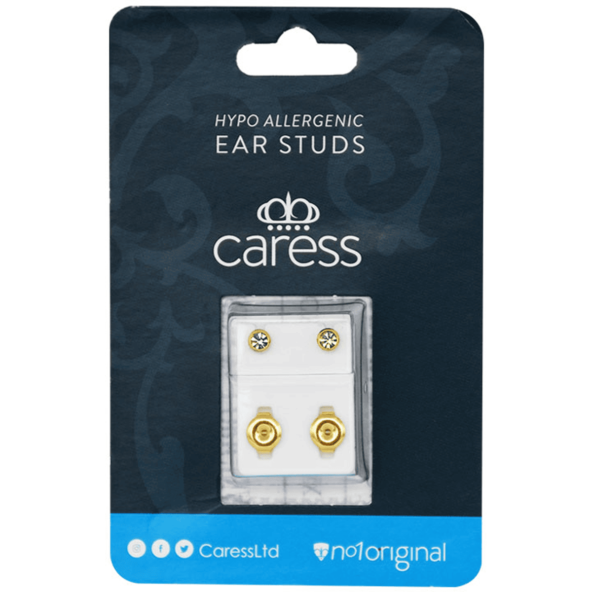 Caress Ear Studs Ruby/4