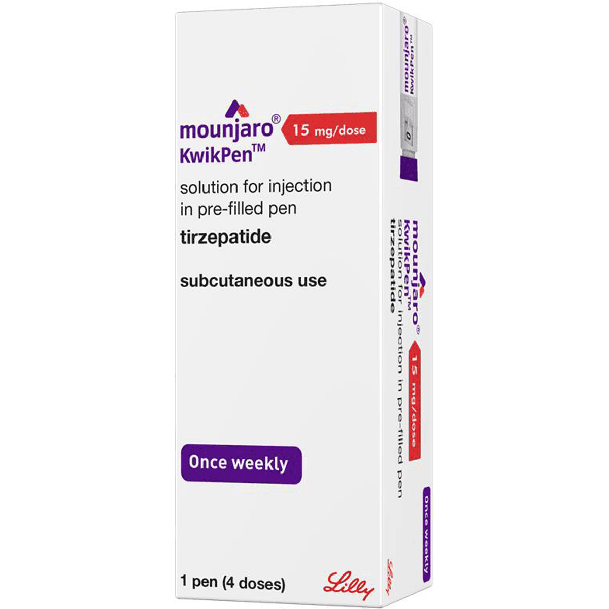 Mounjaro KwikPen 15mg 1 Prefilled Pen (Refrigerated)