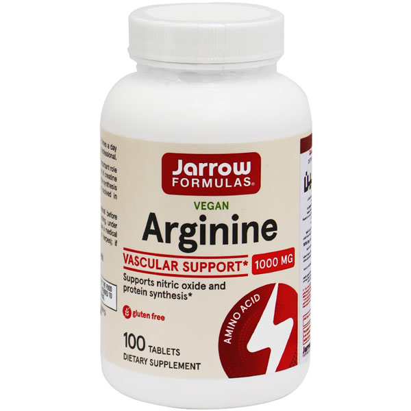 Jarrow Arginine 1000mg 100 Tablets