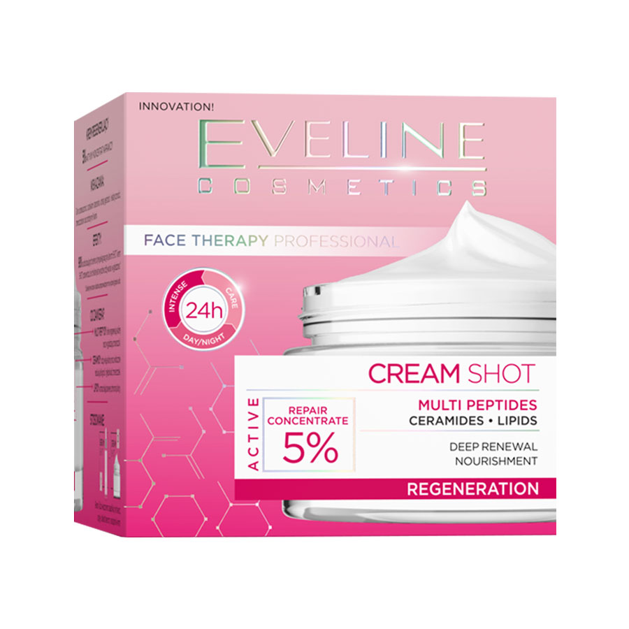Eveline Multi-Peptide Regenerating Cream Shot 50ml