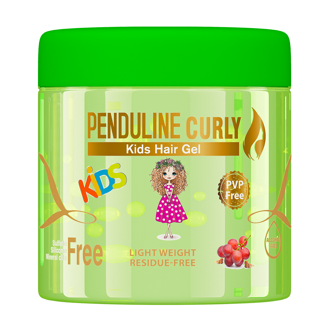 Penduline Curly Kids Hair Gel (Green) 250ml