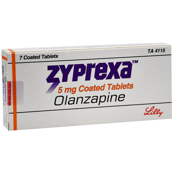 Zyprexa 5mg 7 Coated Tablet