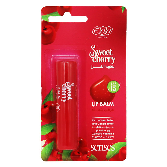 Eva Senses Sweet Cherry Spf(15) Lip Balm 4gm