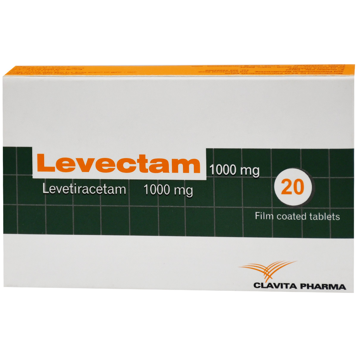 Levectam 1000 mg 20 Film Coated Tablets