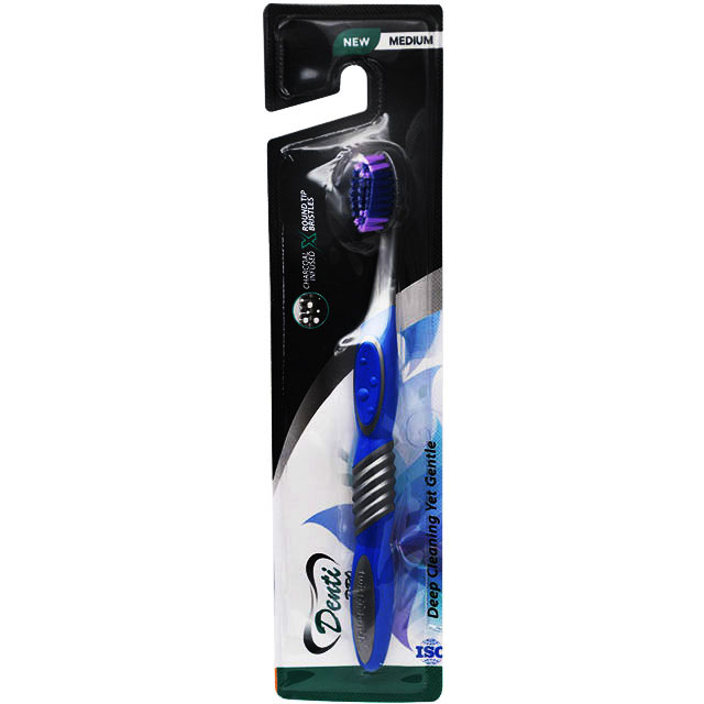 Denti Pro Charcoal Toothbrush Medium