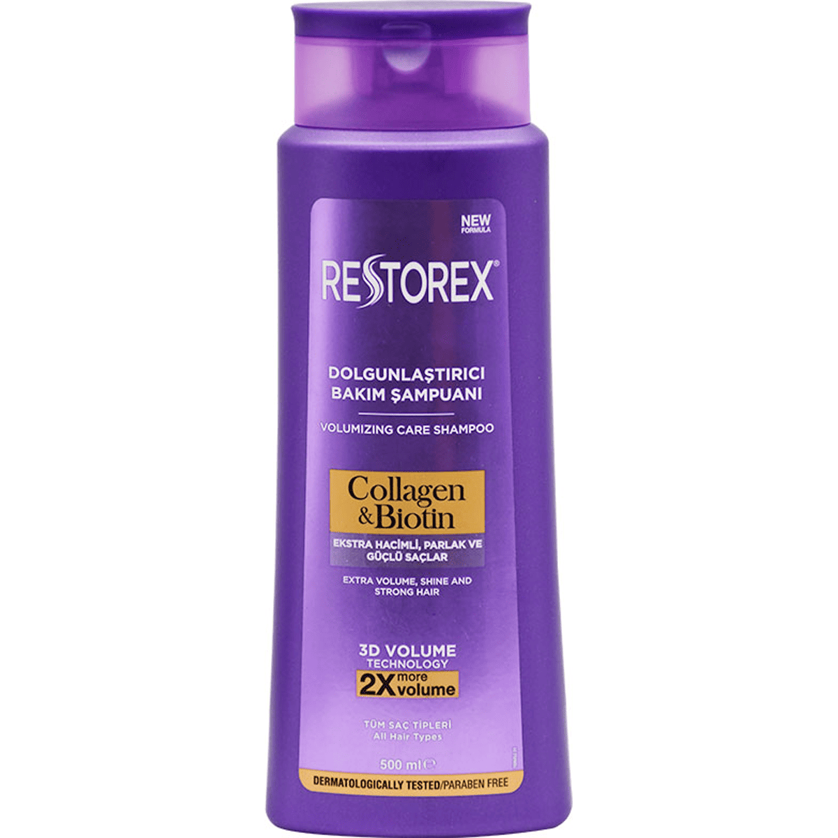 Restorex Collagen and Biotin Shampoo 500ml 25% (Offer Pack)