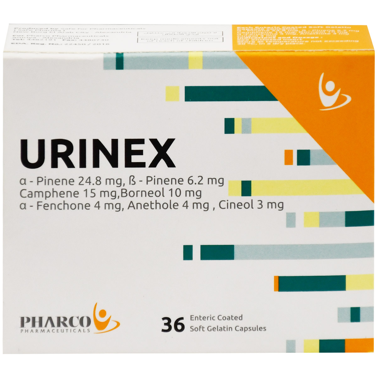 Urinex 36 Soft gelatin Capsules
