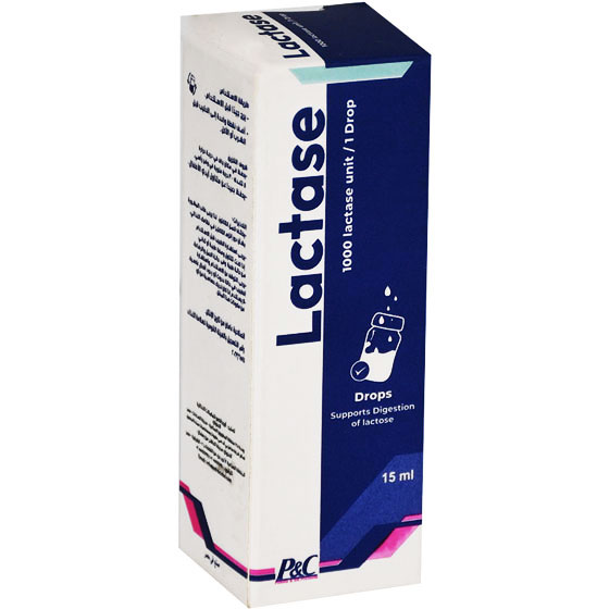 Lactase 1000IU 15ml Oral Drops