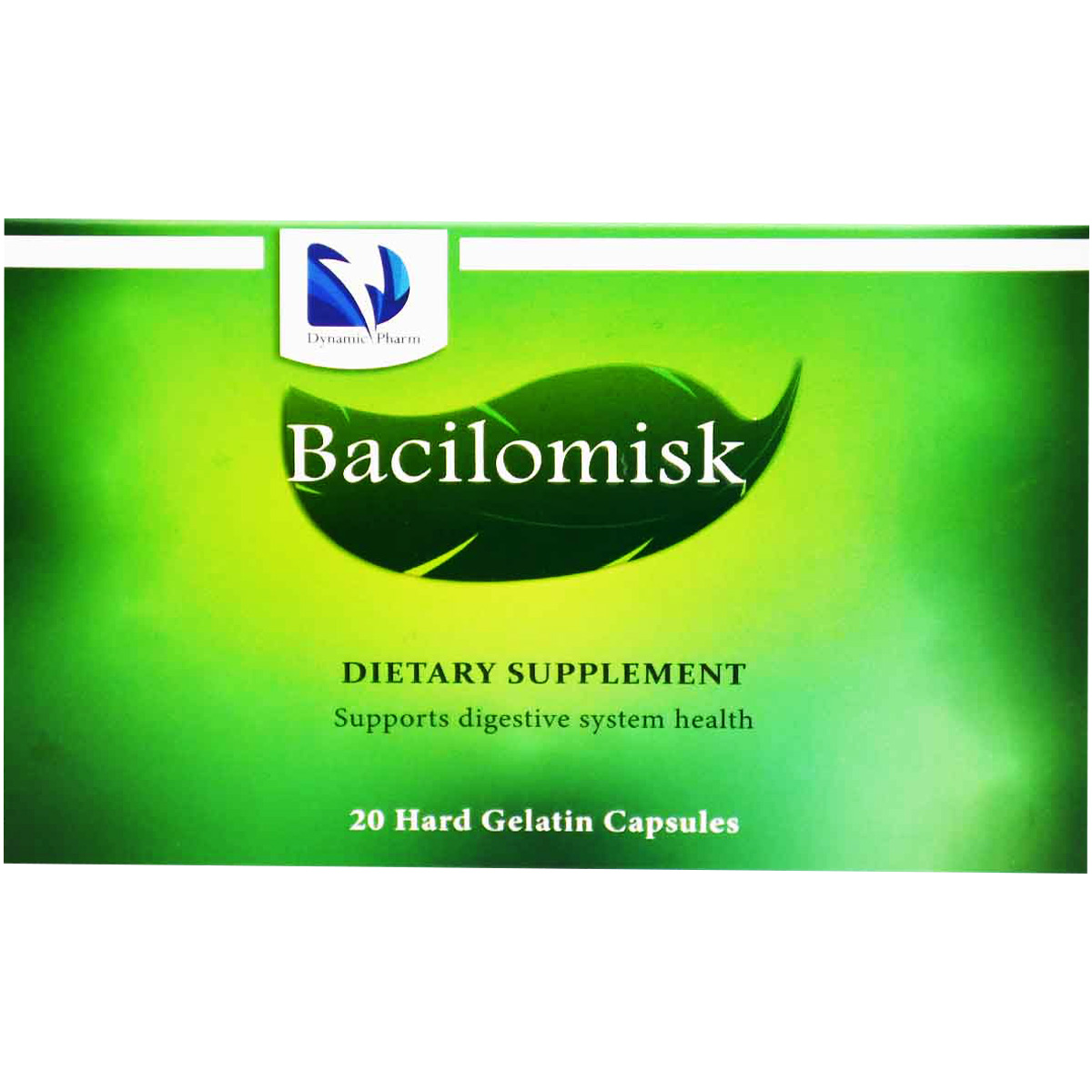 Bacilomisk 20 Hard Gelatin Capsules
